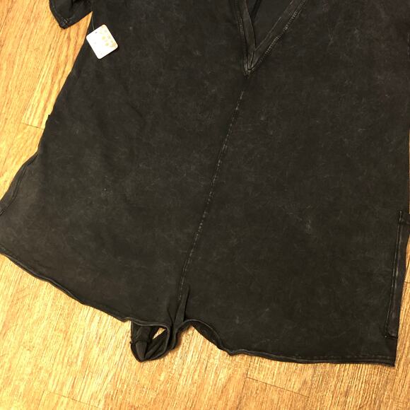 Free People Movement Hot Shot Tee Romper in Black Size XL - Picture 10 of 14
